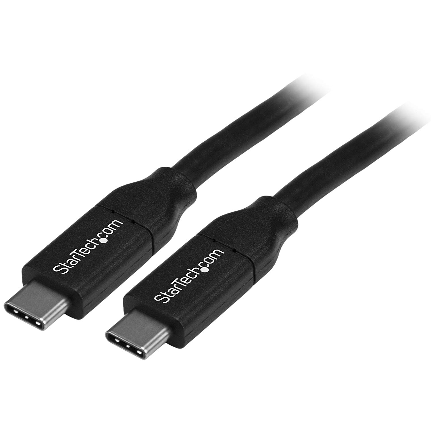StarTech 4m USB C Cable w/ PD - 13ft USB Type C Cable - 5A Power Delivery - USB 2.0 USB-IF Certified - USB 2.0 Type-C Cable - 100W/5A (USB2C5C4M) - USB cable - USB-C (M) to USB-C (M) - USB 2.0 - 5 A - 4 m - for P/N: CDP2HVGUASPD, DKT30CHCPD, DKT30CHD, DKT