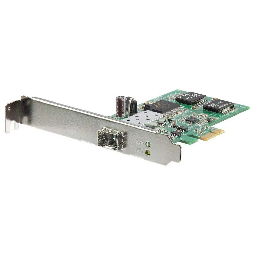 Startech PCI Express Gigabit Ethernet Fiber Network Card w/ Open SFP - PCIe GbE SFP Network Card Adapter NIC - Fiber Optic SFP Adapter (PEX1000SFP2) - Network adapter - PCI Express x1 low profile - 1GbE - 1000Base-LX, 1000Base-SX - for P/N: GLCLHSMDSTTA,