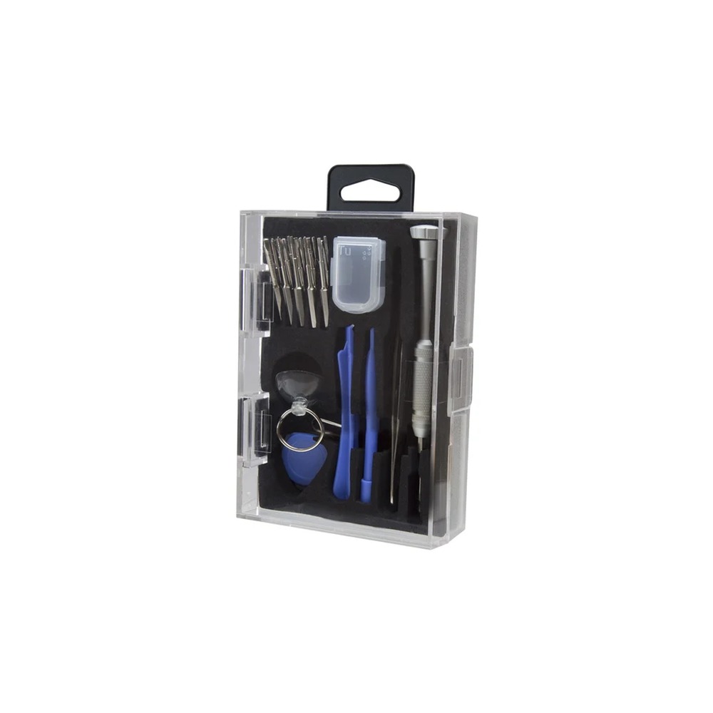 Startech Cell Phone Repair Kit - with Case - Multipurpose - Computer Tool Kit - Electronics Kit - PC Tool Kit (CTKRPR) - Mobile phone repair tool set - 23 pieces - in case