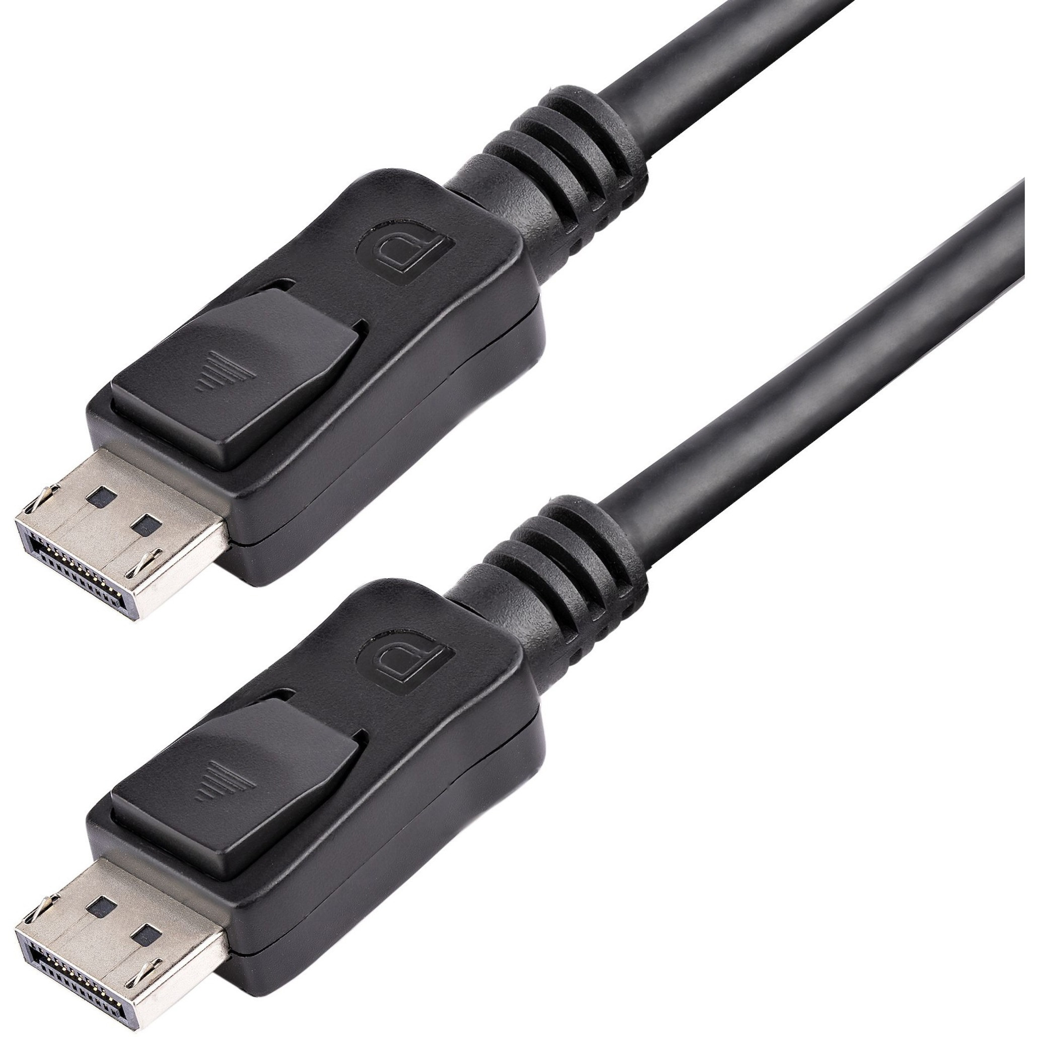 StarTech 7m DisplayPort Cable with Latches M/M - DisplayPort cable - DisplayPort (M) to DisplayPort (M) - 7 m - latched - black