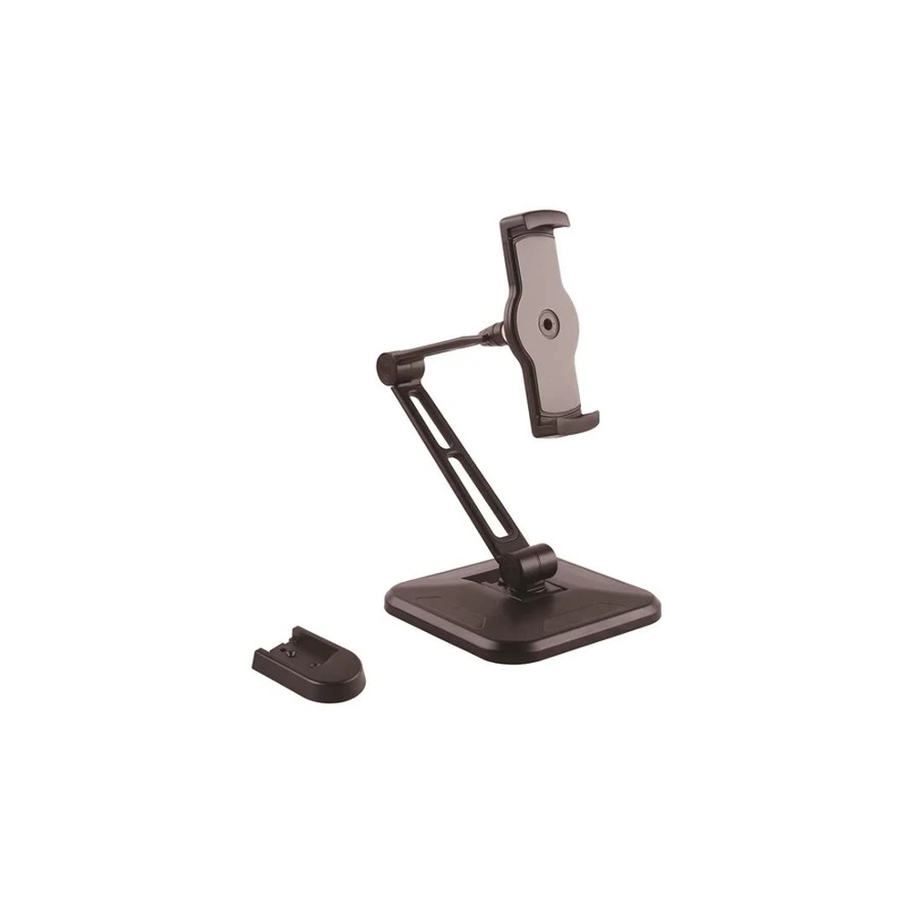 Startech Universal Tablet Stand - Portable Tablet Stand w/ Optional Wallmount Base - Adjustable Pivoting Tablet Stand (ARMTBLTDT) - Mounting kit (wall plate, stand base, knob, base cover) - adjustable arm - for tablet - plastic, aluminium - screen size: 4