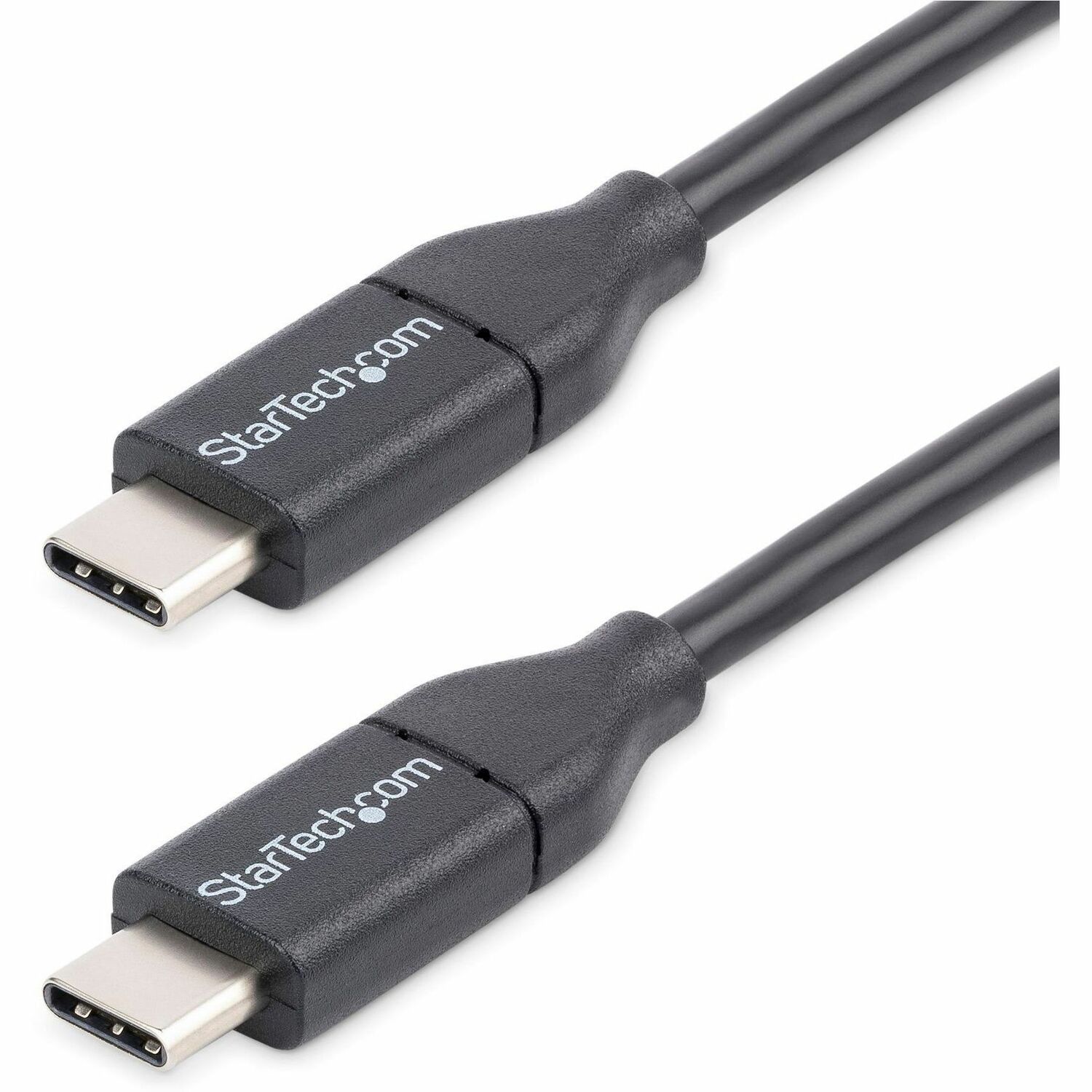 StarTech 0.5m USB C Cable - USB 2.0 - M/M - USB-C Charger Cable - USB 2.0 Type C Cable - Short USB C Cable (USB2CC50CM) - USB cable - USB-C (M) to USB-C (M) - USB 2.0 - 50 cm - black - for P/N: DKT30CHD