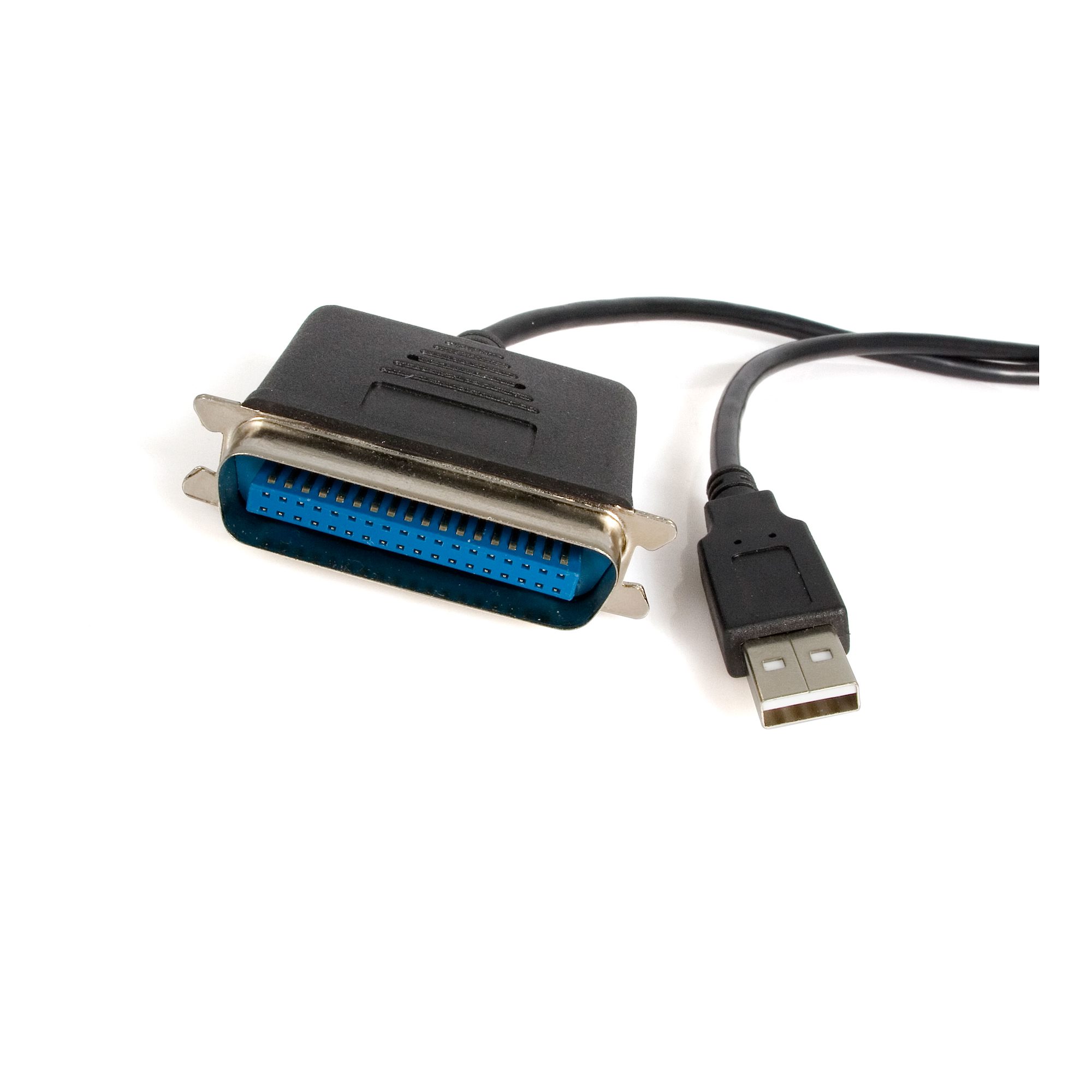 Startech 6 ft. (1.8 m) USB to Parallel Port Adapter - IEEE-1284 - Male/Male - USB to Centronics Cable (ICUSB1284) - Parallel adapter - USB 2.0 - IEEE 1284