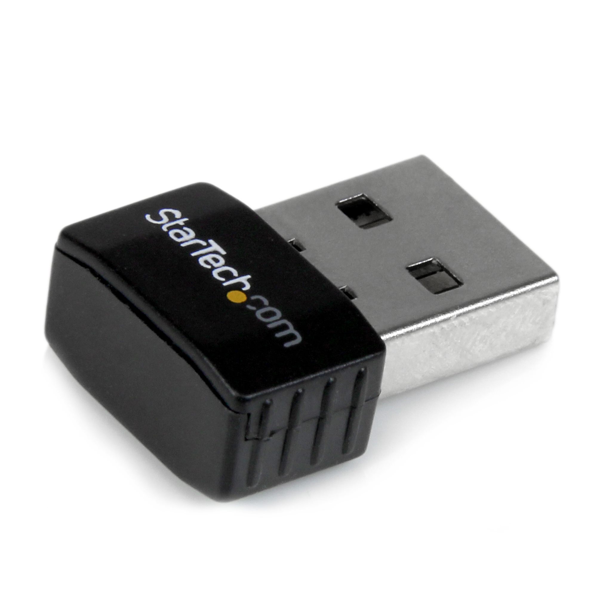 Startech USB 2.0 300 Mbps Mini Wireless-N Network Adapter - 802.11n 2T2R WiFi Adapter - USB Wireless Adapter - N300 Wireless NIC (USB300WN2X2C) - Network adapter - USB 2.0 - 802.11b/g/n - black