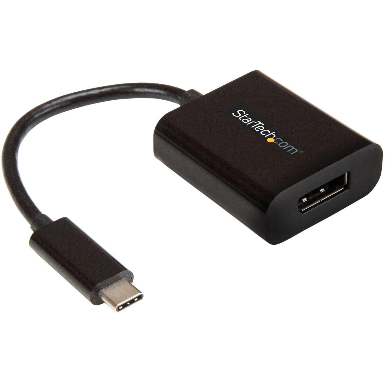 StarTech USB C to DisplayPort Adapter 4K 60Hz - USB Type-C to DP 1.4 Monitor Video Converter (DP Alt Mode) - Thunderbolt 3 Compatible - DisplayPort adapter - USB-C (M) to DisplayPort (F) - Thunderbolt 3 / DisplayPort 1.4 - 14 cm - 8K30Hz (7680 x 4320) sup