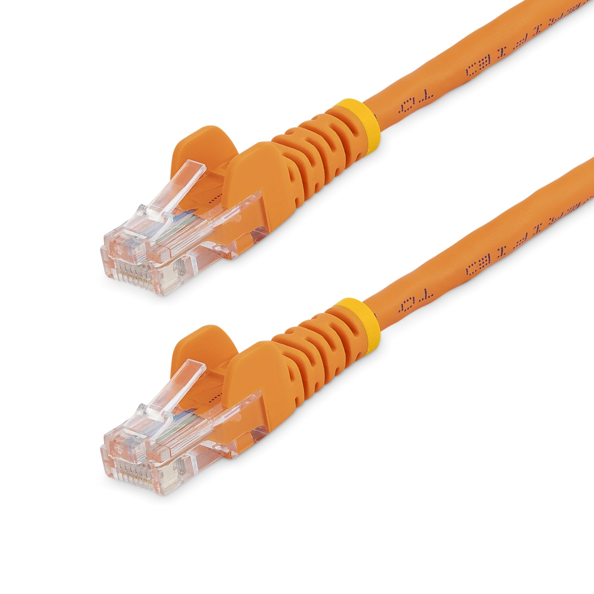 Startech 1m Orange Cat5e / Cat 5 Snagless Patch Cable - Patch cable - RJ-45 (M) to RJ-45 (M) - 1 m - UTP - CAT 5e - riser, snagless - orange