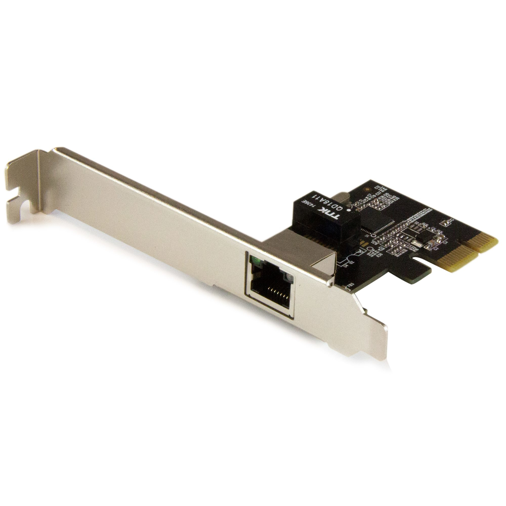 Startech 1-Port Gigabit Ethernet Network Card - PCI Express, Intel I210 NIC - Single Port PCIe Network Adapter Card with Intel Chipset (ST1000SPEXI) - Network adapter - PCI Express x1 low profile - 1GbE - 1000Base-T - black