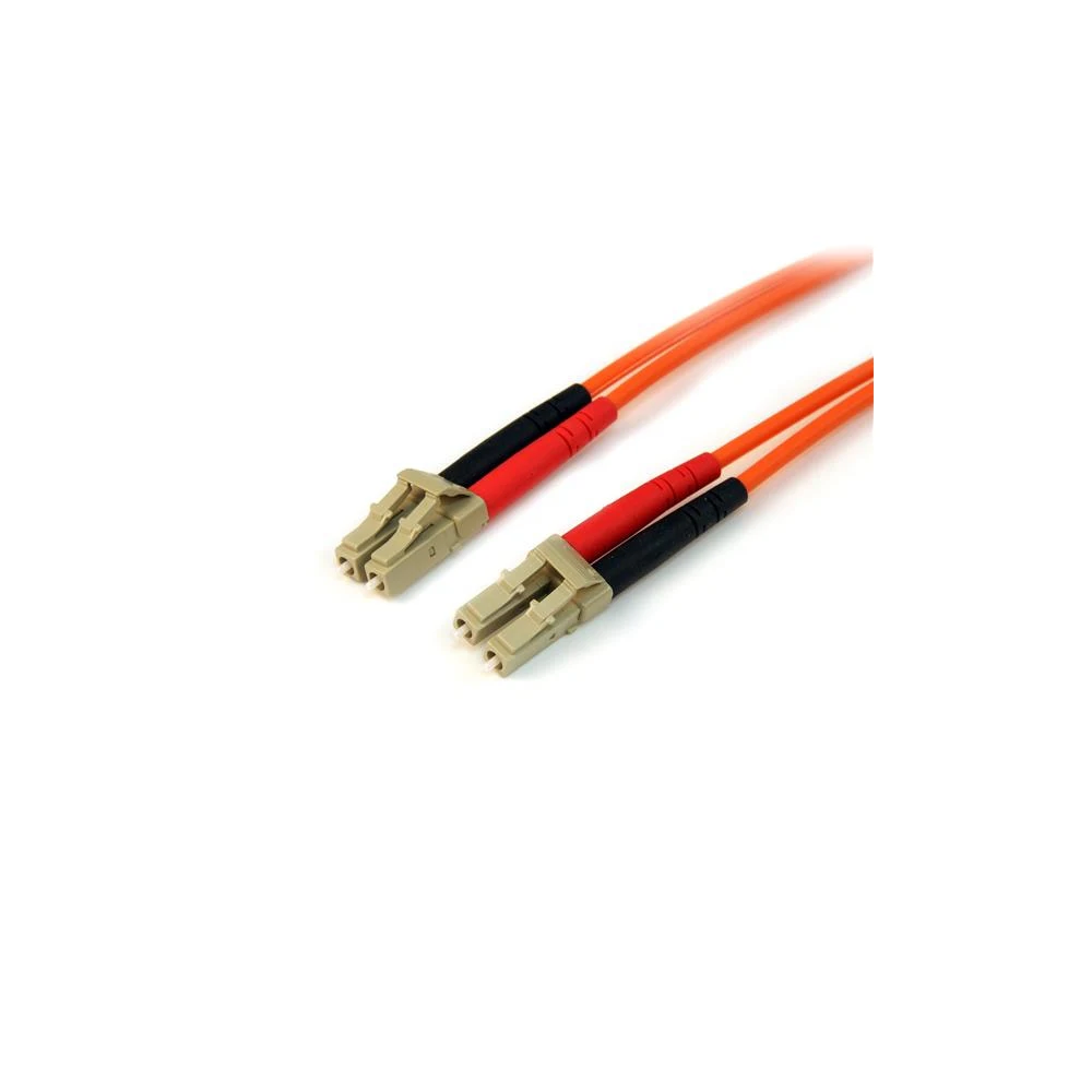 Startech 10m Fiber Optic Cable - Multimode Duplex 50/125 - LSZH - LC/LC - OM2 - LC to LC Fiber Patch Cable - Patch cable - LC multi-mode (M) to LC multi-mode (M) - 10 m - 10 m - fibre optic - duplex - 50 / 125 micron - orange - for P/N: GLCLHSMDSTTA, GLCS