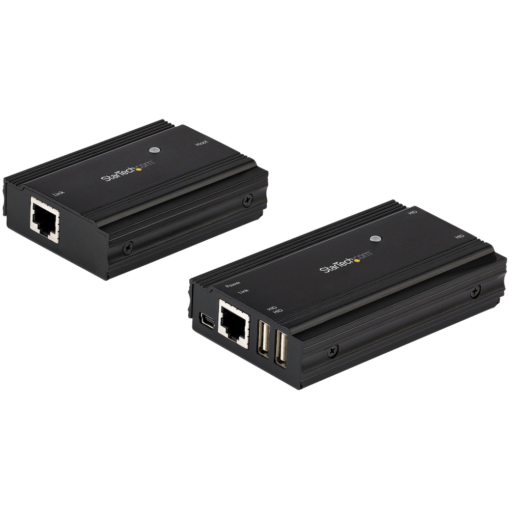 Startech 650 ft/200m USB 2.0 Dual VGA KVM Console Extender over Cat5 UTP -for Dual VGA, USB-enabled PC or KVM Switch - Upto 1920x1200 (SV565DUTPU) - KVM extender - over CAT 5 - up to 200 m - for P/N: SVA12M2NEUA, SVA12M5NA