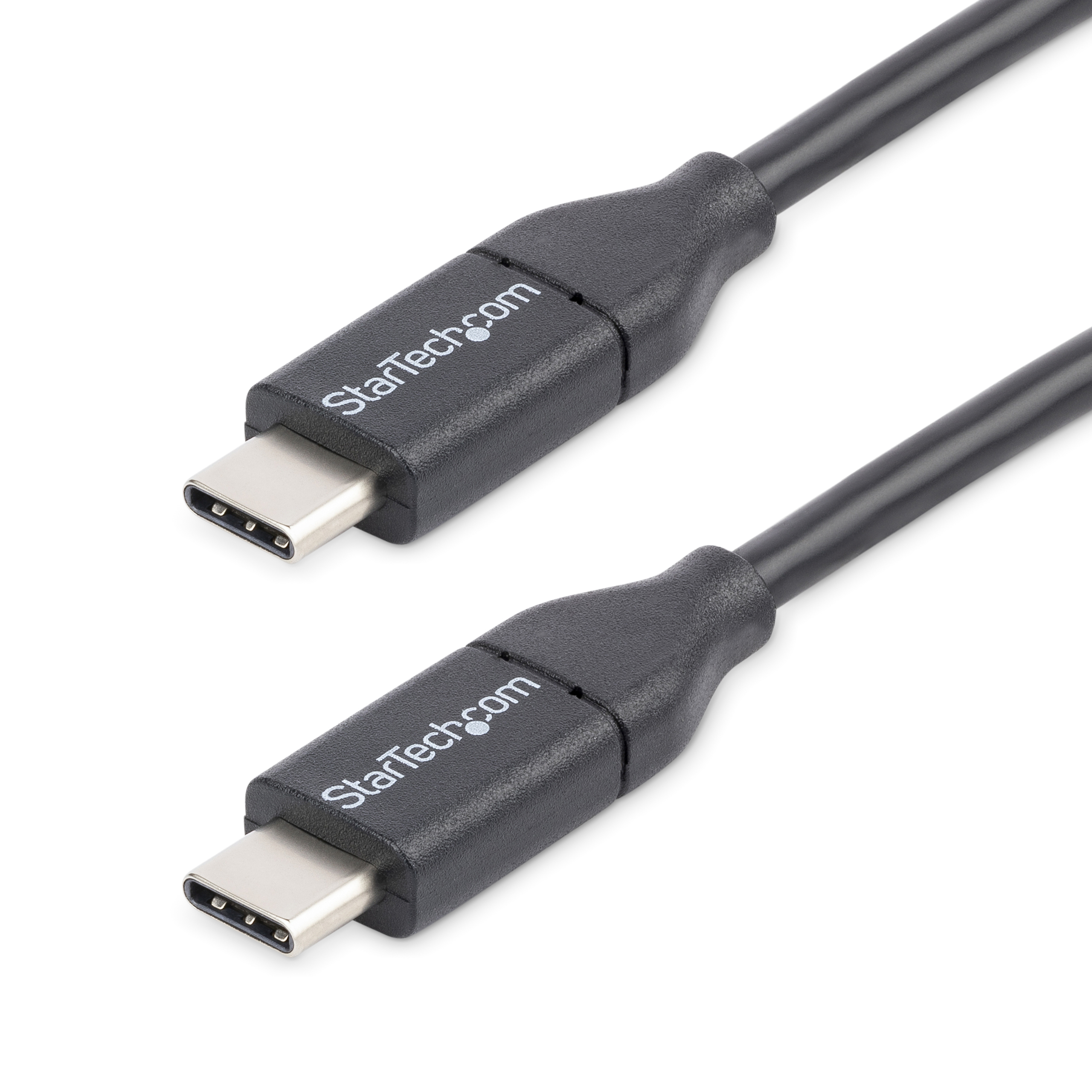 StarTech USB C to USB C Cable - 3m / 10 ft - USB Cable Male to Male - USB-C Cable - USB-C Charge Cable - USB Type C Cable - USB 2.0 (USB2CC3M) - USB cable - USB-C (M) to USB-C (M) - Thunderbolt 3 / USB 2.0 - 3 m - black - for P/N: DKT30CHD
