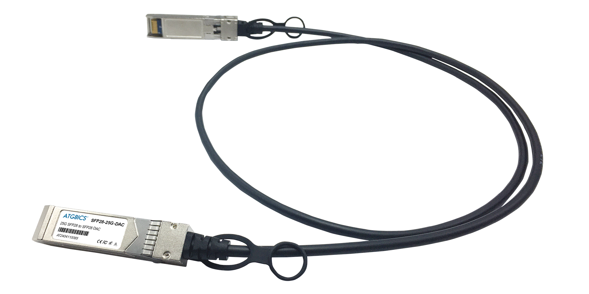 Lenovo - 25GBase-CU direct attach cable - SFP28 to SFP28 - 3 m - passive - for ThinkSystem DE4000H Hybrid, SD630 V2, SR250 V2, SR650 V2, ST250 V2, ST50 V2, ST650 V2
