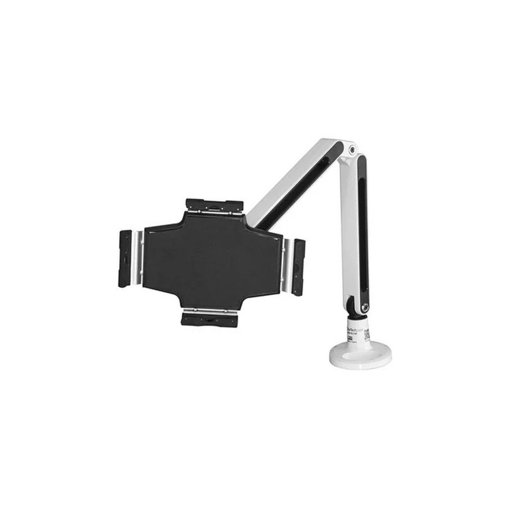 Startech Desk-Mount Tablet Arm - Articulating Tablet Mount - For 9" to 11" Tablets - iPad or Android Tablet Holder - Lockable - Steel - Mounting kit - adjustable arm - for tablet - plastic, steel - white - screen size: 9"-11" - desk-mountable - TAA Compli