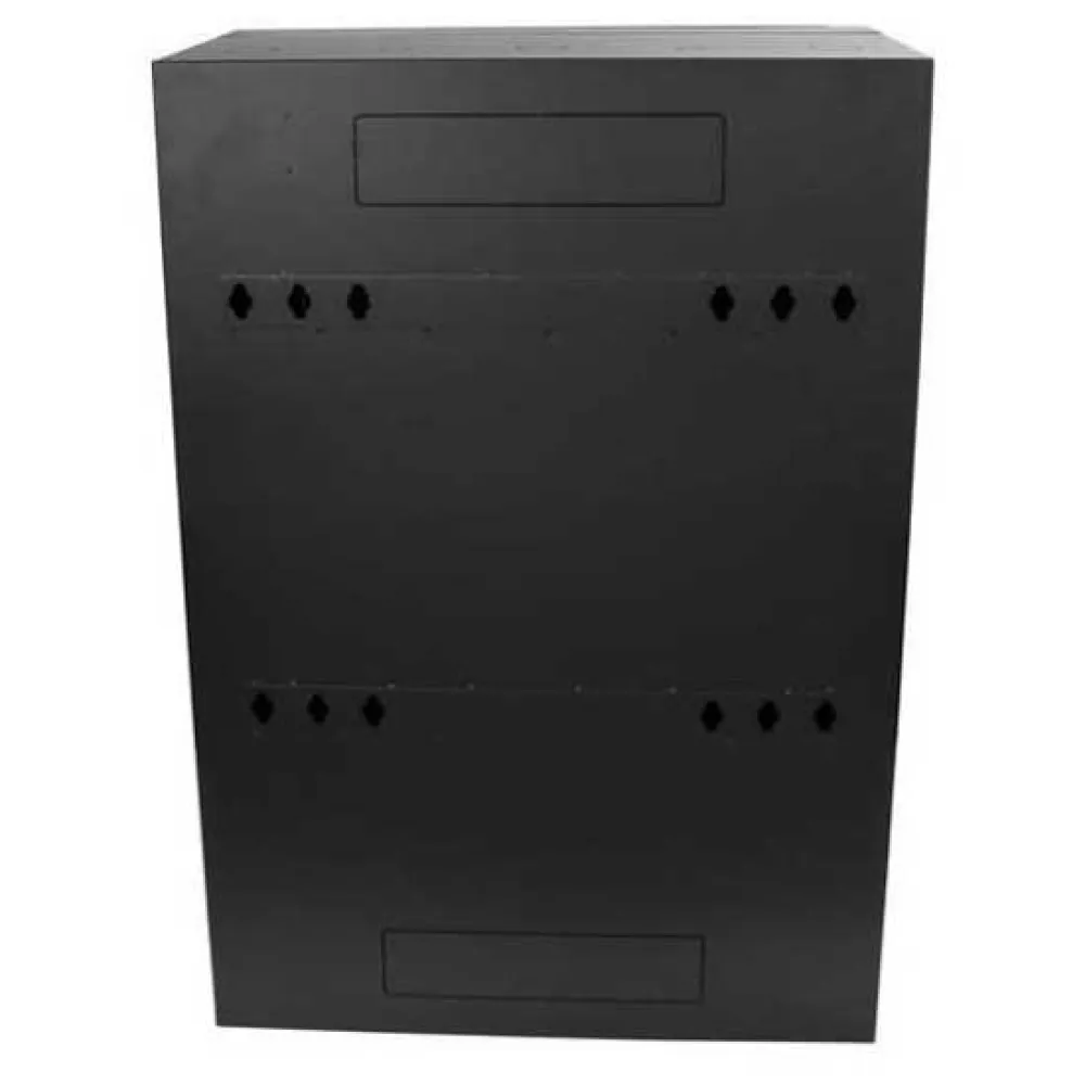 Startech 6U Wall Mount Network Cabinet - Vertical Wall Mount Patch Panel Rack - 30" Server Room Cabinet (RK630WALVS) - Rack enclosure cabinet - wall mountable - black - 6U