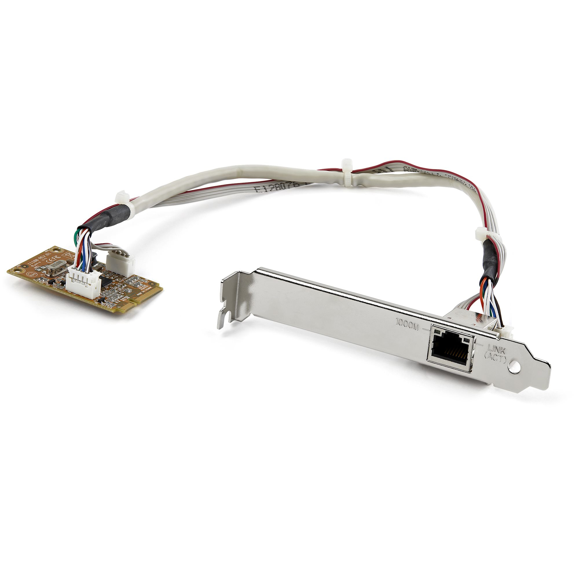 Startech Mini PCIe Card - 10/100/1000Mbps RJ45 Port - IEEE 802.3 - Jumbo Frame - Network Card (ST1000SMPEX) - Network adapter - PCIe Mini Card - Gigabit Ethernet