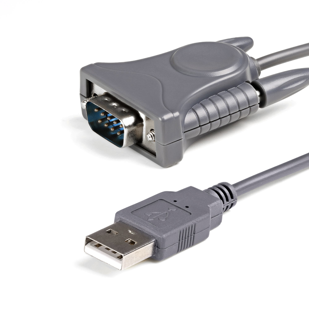 Startech 3ft USB to RS232 DB9 Serial Adapter Cable - M/M - Serial adapter - USB 2.0 - RS-232