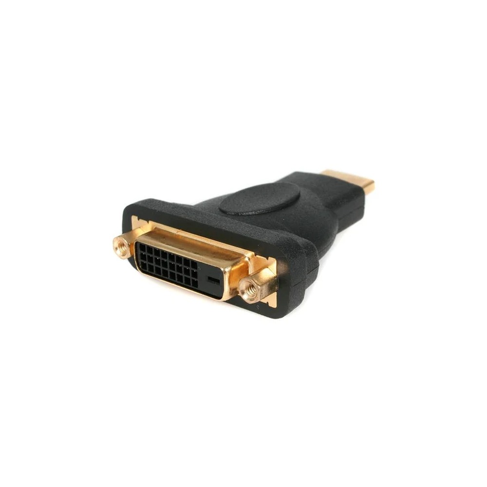 Startech HDMI Male to DVI Female - HDMI to DVI-D Adapter - Bi-Directional - DVI to HDMI (HDMIDVIMF) - Adapter - dual link - HDMI male to DVI-D female - black - for P/N: DK31C3HDPD, DK31C3HDPDUE, SV221HUC4K, SV231DHU34K6, SV231HU34K6, SV431HU34K6