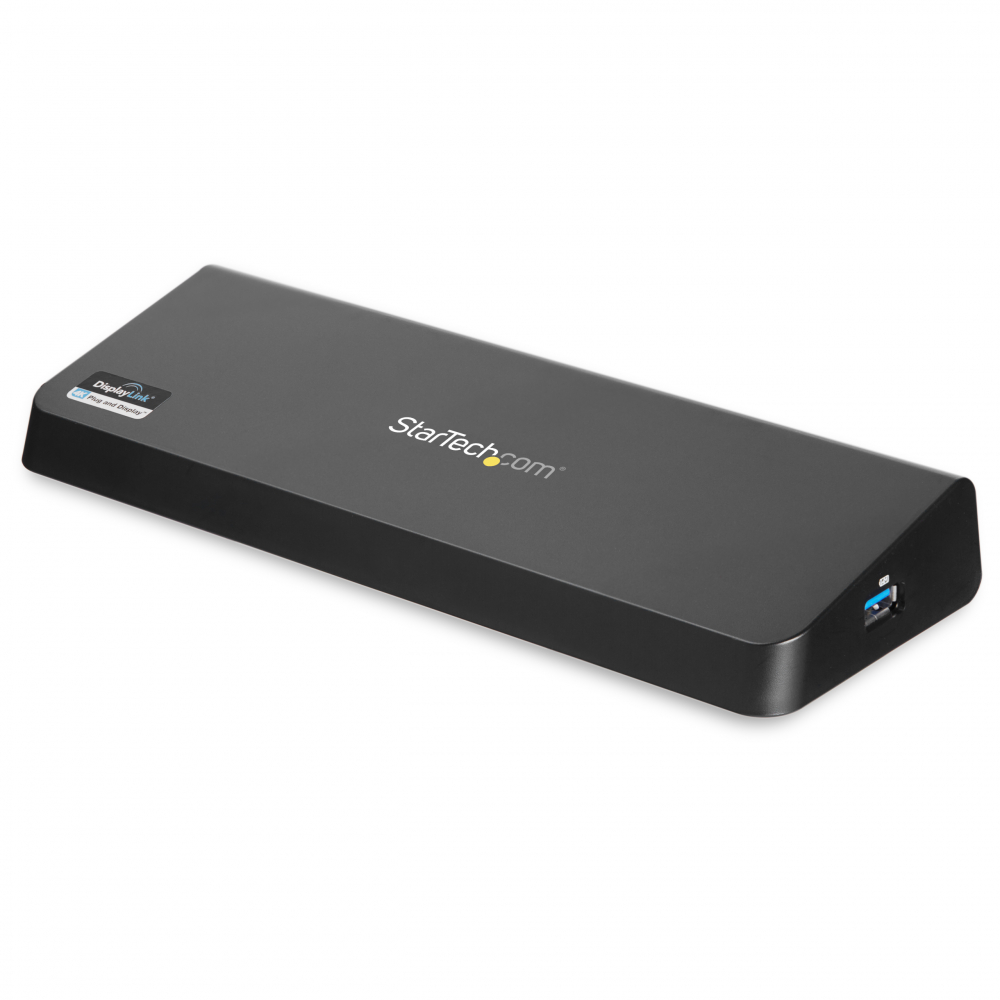 Startech USB 3.0 to HDMI or VGA Adapter Dock - USB 3.0 Mini Docking Station w/ USB, GbE Ports - Portable Universal Laptop Travel Hub (USB3SMDOCKHV) - Docking station - USB - HDMI - 1GbE - for P/N: ARMPIVOT, ARMPIVOTE, ARMPIVSTND, ARMSLIM, ARMUNONB