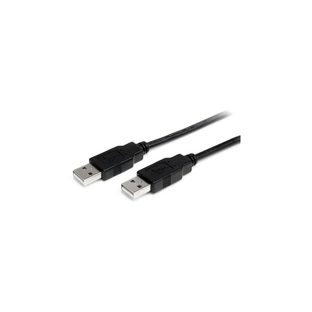 StarTech 2m USB 2.0 A to A Cable - M/M - 2m USB 2.0 aa Cable - USB a male to a male Cable (USB2AA2M) - USB cable - USB (M) to USB (M) - USB 2.0 - 2 m - black - for P/N: SV231HDMIUA