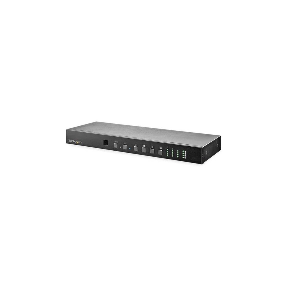 Startech 4x4 HDMI Matrix Switch with Audio and Ethernet Control - 4K 60Hz Video - Rack Mount HDMI 2.0 Splitter with Remote (VS424HD4K60) - Video/audio switch - desktop