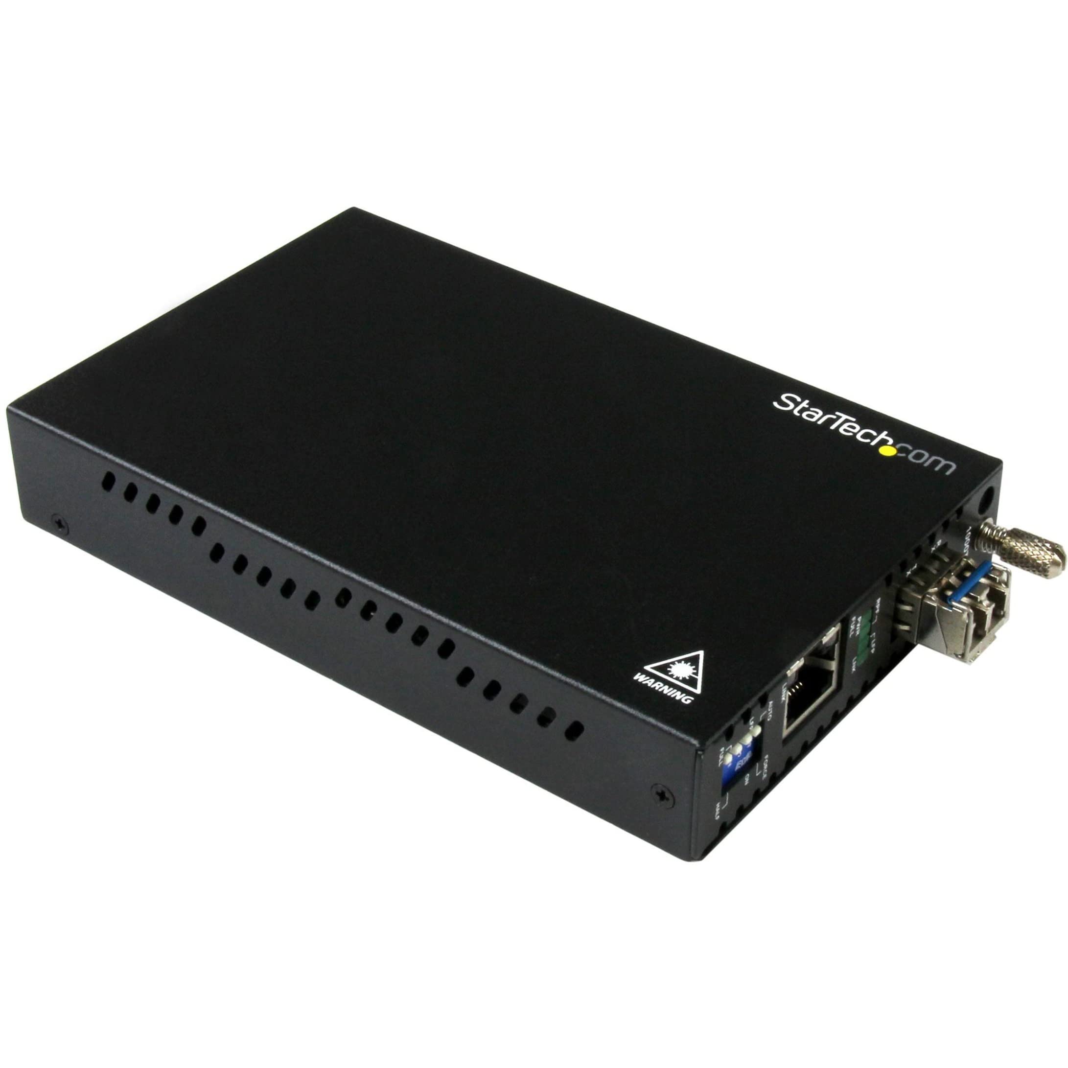 Startech Singlemode (SM) LC Fiber Media Converter for 1Gbe Network - 20km - Gigabit Ethernet - 1310nm - with SFP Transceiver (ET91000SM20) - Fibre media converter - 1GbE - 1000Base-LX, 1000Base-T - RJ-45 / LC single-mode - up to 20 km - 1310 nm - for P/N: