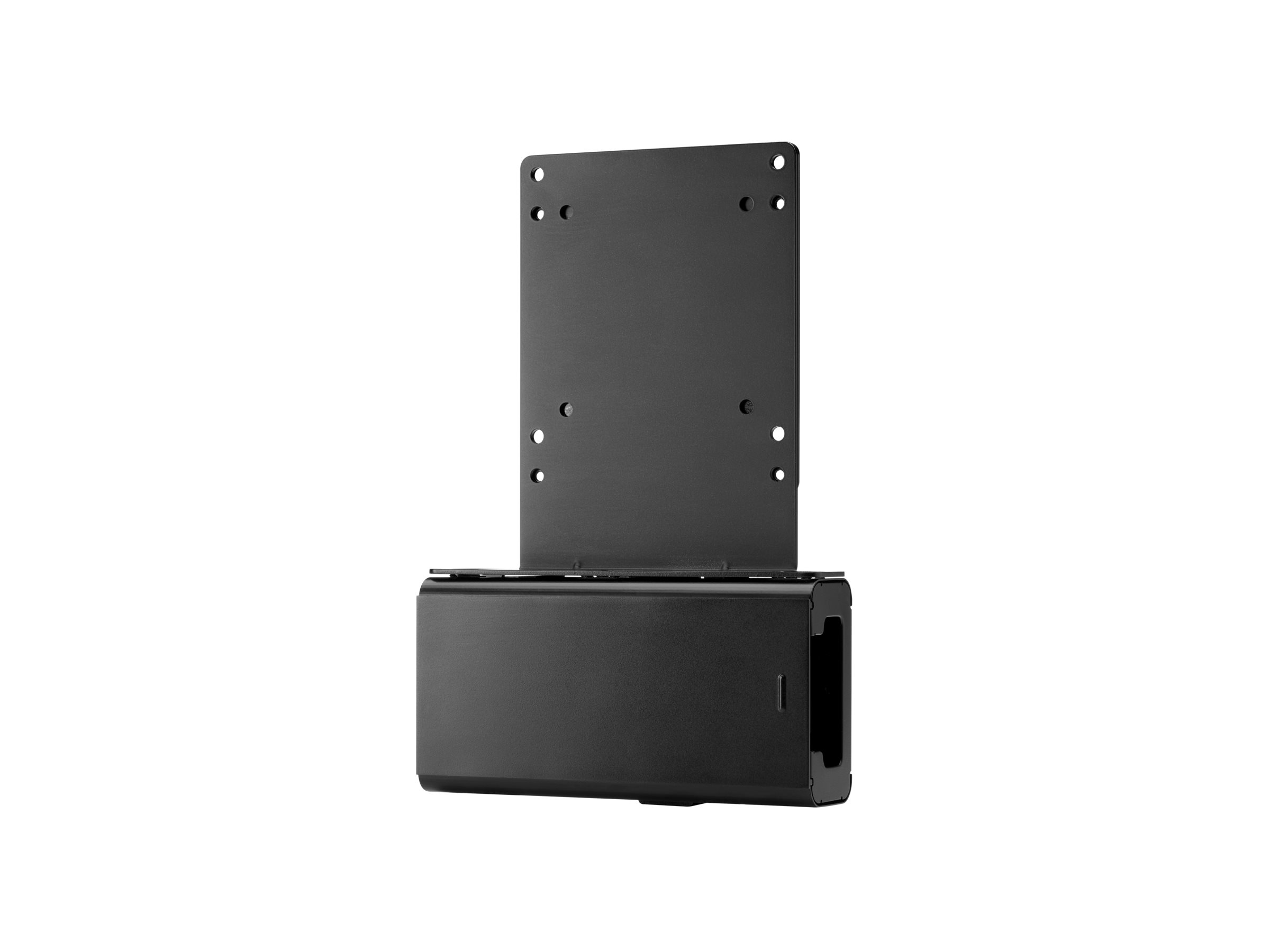 HP B300 - Mounting kit (mount bracket) - for Desktop Mini - mounting interface: 100 x 100 mm - for HP 260 G3, 260 G4, Elite 600 G9, 800 G9, EliteDesk 705 G5, Pro 260 G9, ProDesk 405 G8