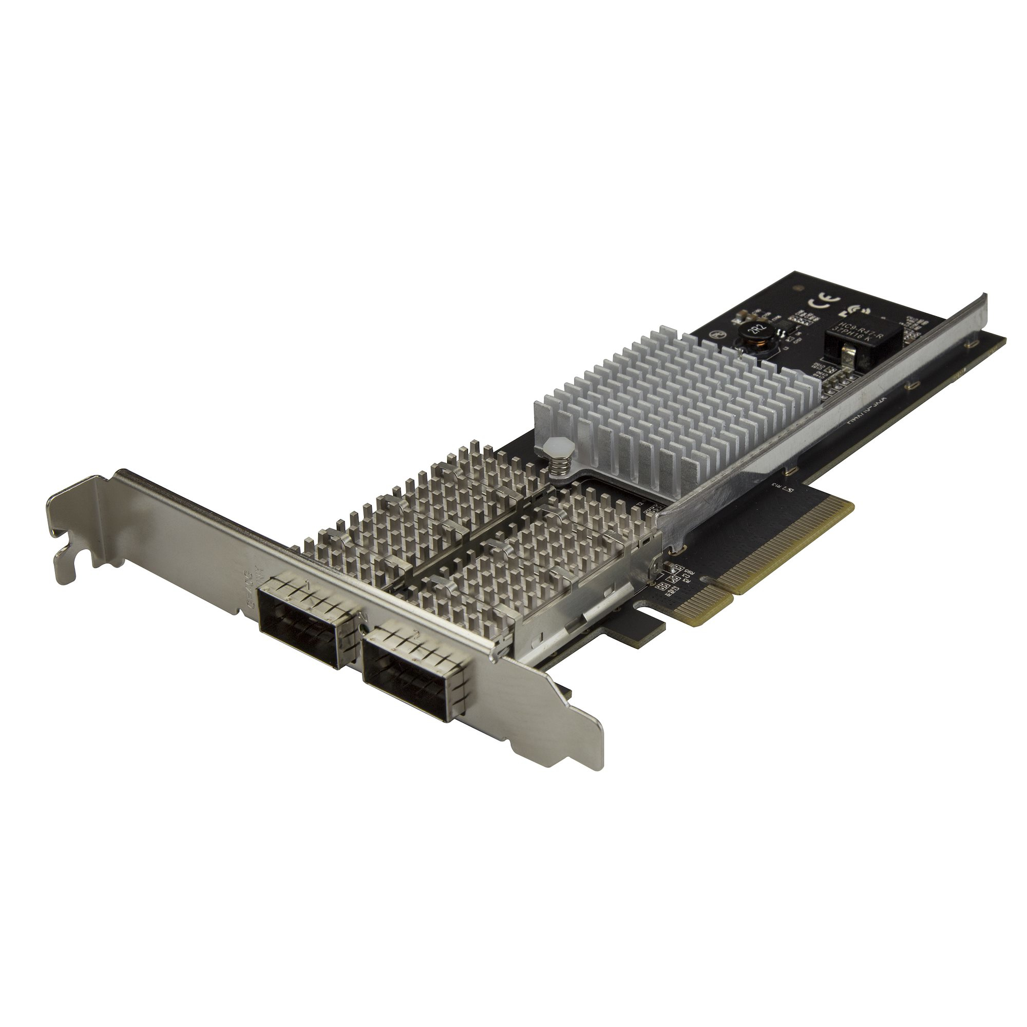 Startech Dual Port 40G QSFP+ Network Card, Intel XL710 Open QSFP+ Converged Adapter, PCIe 40 Gigabit Ethernet Server NIC, 40GbE Fiber Optic LAN Card, Dell PowerEdge HPE ProLiant, 40Gb - Network Interface Card - Network adapter - PCIe - 40 Gigabit QSFP+ x