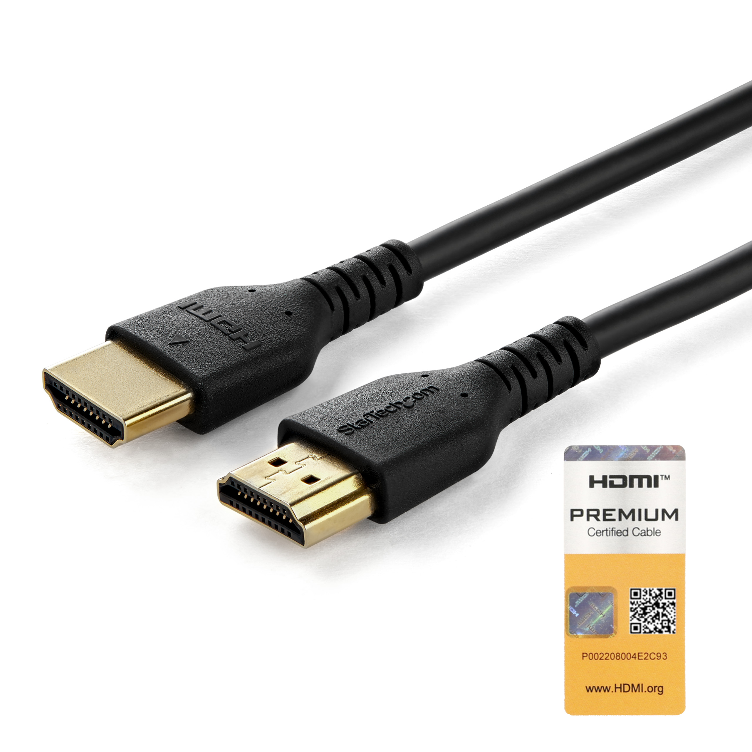 Startech - Premium High Speed - HDMI cable with Ethernet - HDMI male to HDMI male - 1 m - black - for P/N: TB3DKM2HDL