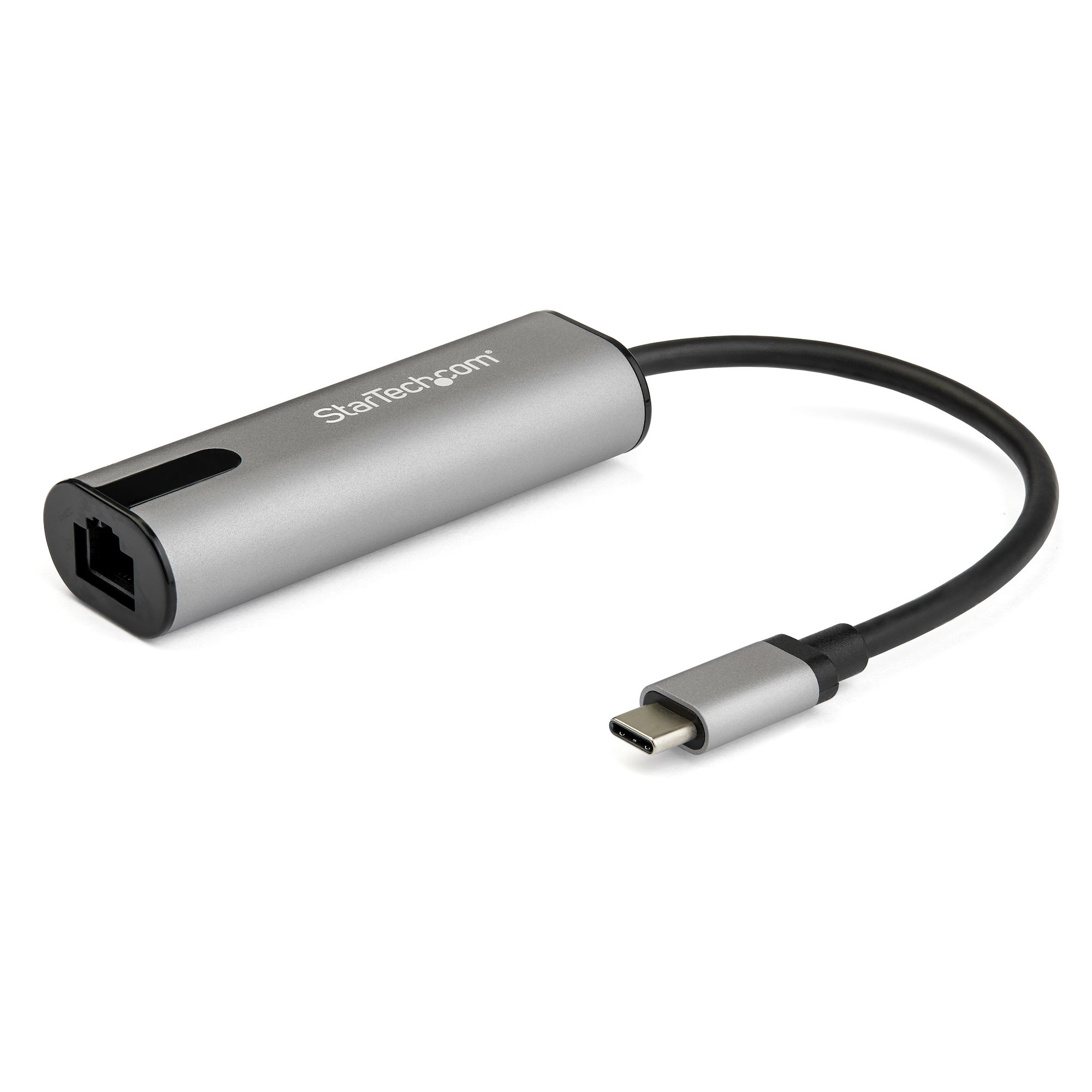 Startech 2.5GbE USB C to Ethernet Adapter NBASE-T NIC, USB 3.0 Type C 2.5/1 Gigabit/100 Mbps Multi Speed Network/USB 3.1 Laptop to RJ45/LAN Thunderbolt 3 Compatible/MacBook Pro Surface - Type-C to Ethernet - Network adapter - USB-C - 10M/100M/1G/2.5 Gigab