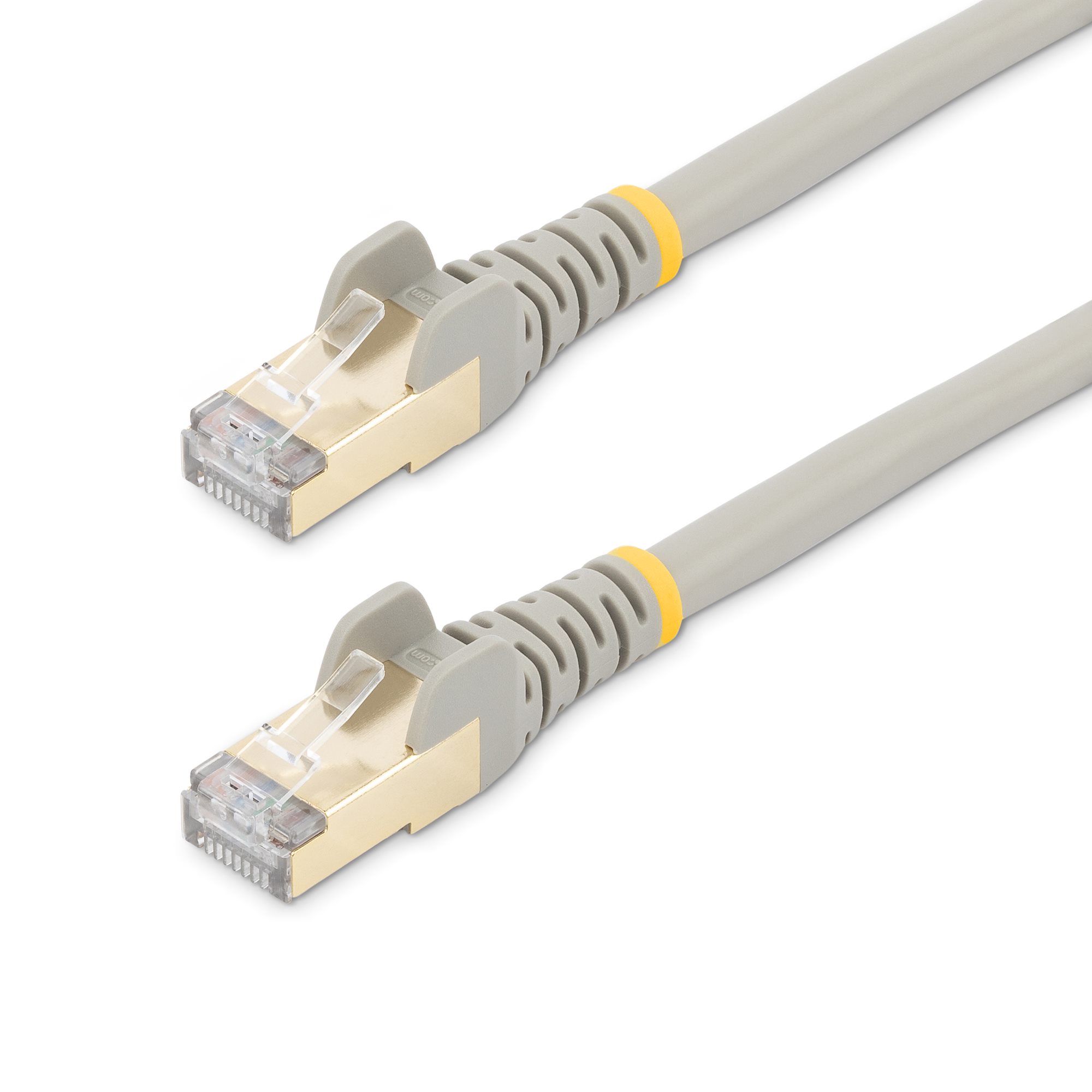 Startech 10m CAT6A Ethernet Cable, 10 Gigabit Shielded Snagless RJ45 100W PoE Patch Cord, CAT 6A 10GbE STP Network Cable w/Strain Relief, Black, UL Certified Wiring/TIA - Category 6A - 26AWG (6ASPAT10MBK) - Patch cable - RJ-45 (M) to RJ-45 (M) - 10 m - ST