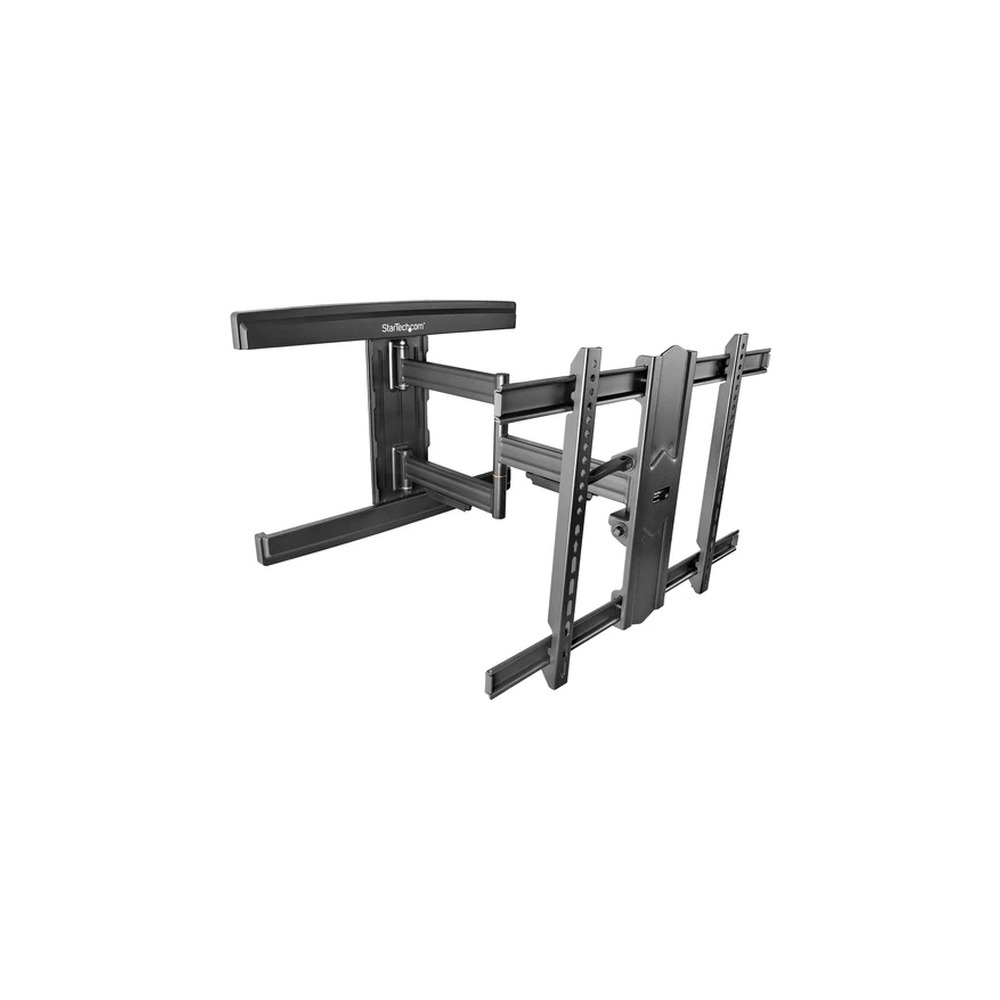 Startech TV Wall Mount for up to 80 inch (110lb) VESA Mount Displays, Low Profile Full Motion Universal TV Wall Mount Bracket, Heavy Duty Adjustable Tilt/Swivel Articulating Arm - Cable Management - Bracket - full-motion adjustable arm - for TV - steel -