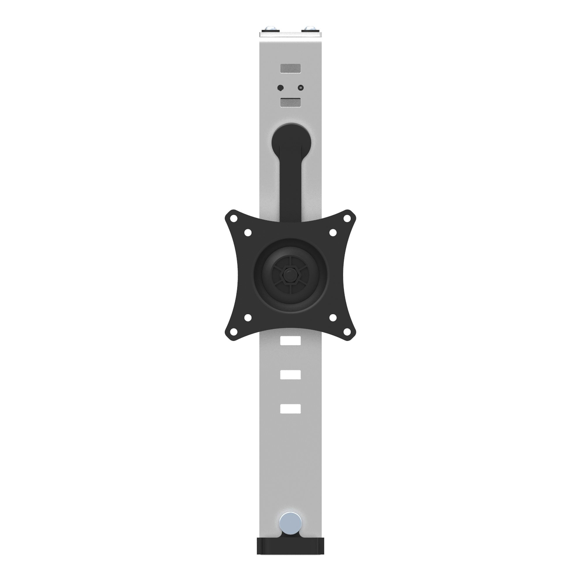 Startech Cubicle Monitor Mount, Cubicle Wall Single Monitor Hanger, Up to 34" VESA Mount Display, Height Adjustable Ergonomic Office Cubicle Hanging Flat Panel Hook & Clamp Bracket - Landscape/Portrait (ARMCBCLB) - Bracket - for Monitor - plastic, steel -