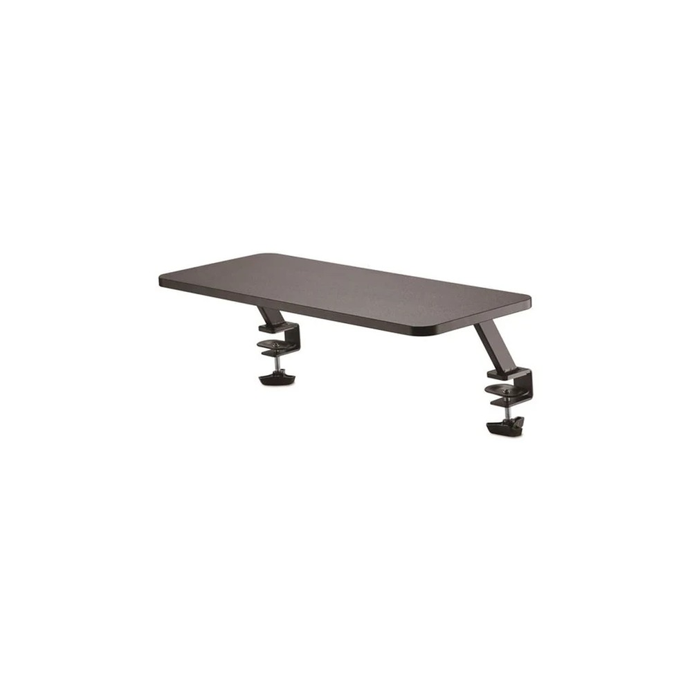 Startech Monitor Riser Stand - Clamp-on Monitor Shelf for Desk - Extra Wide 25.6" (65 cm) For up to 34" Monitors - Black (MNRISERCLMP) - Mounting kit - for Monitor - black - screen size: up to 32" - desk-mountable