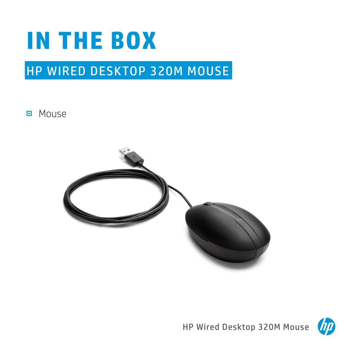 HP Wired 320M Mouse No localization