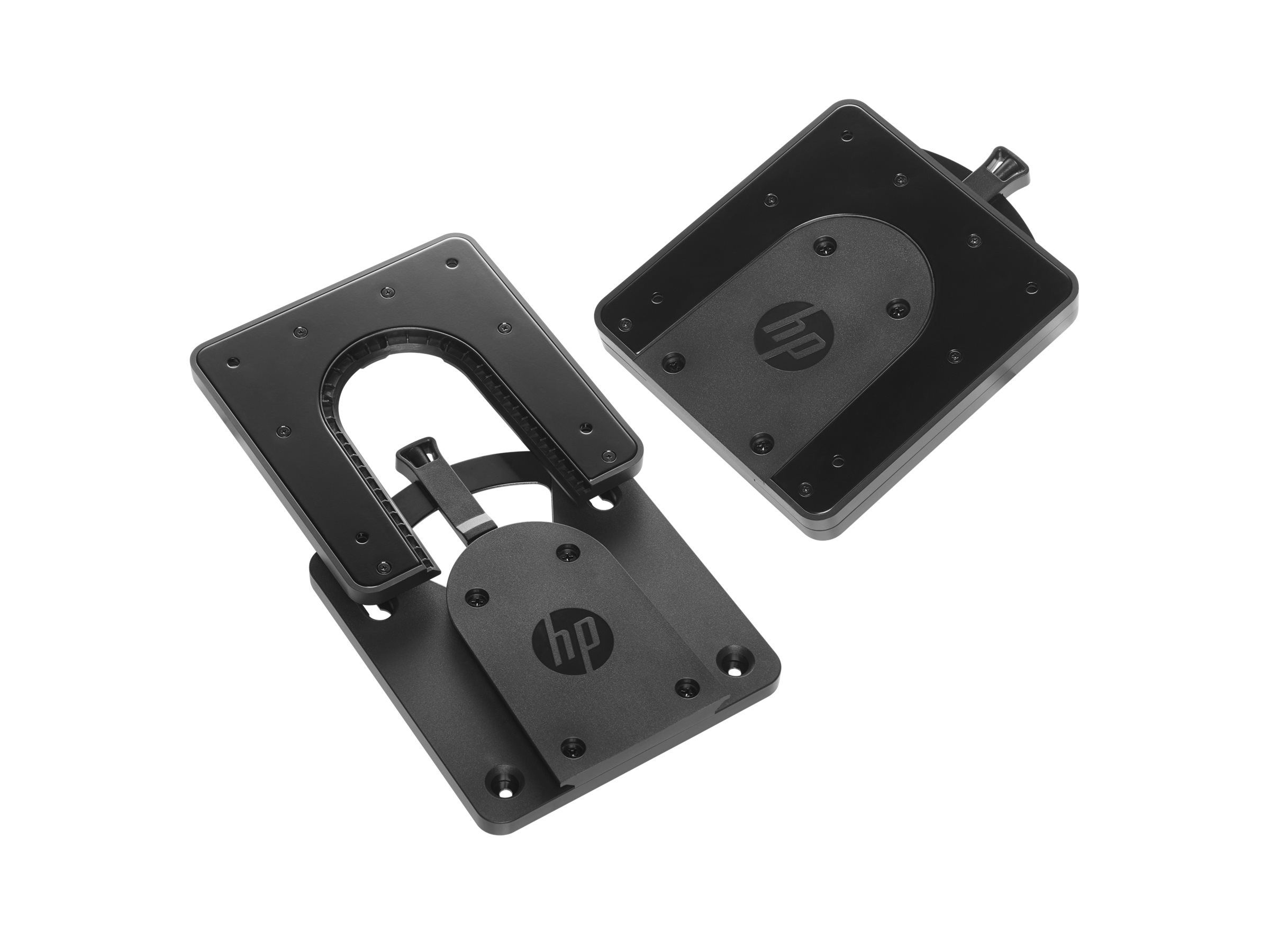 HP Quick Release Bracket 2 - Desktop to wall/monitor mounting bracket - for HP 34, Elite t655, Presence Small Space Solution with Zoom Rooms, Pro t550