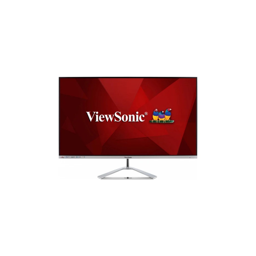 Viewsonic VX3276-MHD-3 32-Inch Full HD, Frameless IPS Monitor, 1080p, 1920 x 1080 Resolution, 75Hz, HDMI, VGA, DisplayPort, Speakers