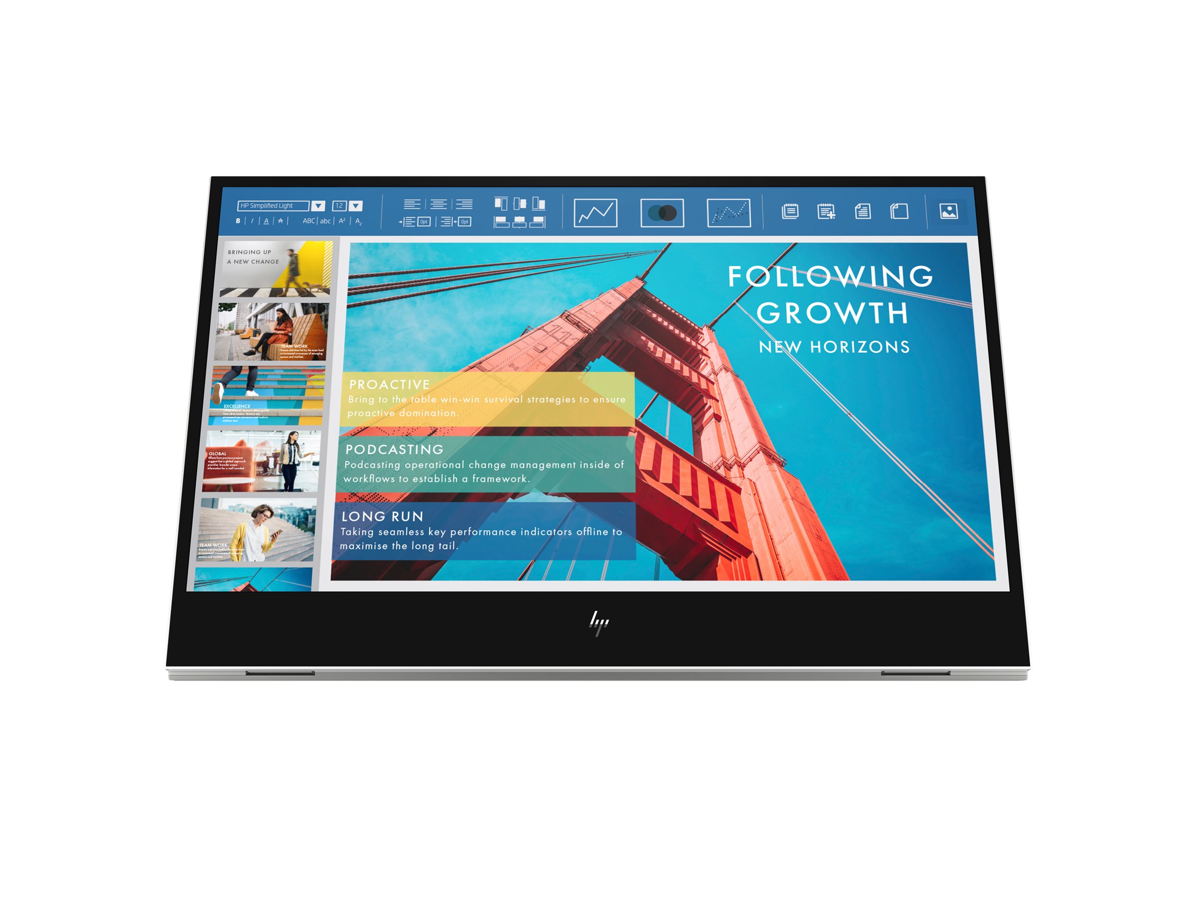 HP E14 G4 Portable - LED monitor - 14" - portable - 1920 x 1080 Full HD (1080p) @ 60 Hz - IPS - 400 cd/m² - 800:1 - 5 ms - 2xUSB-C - silver stand