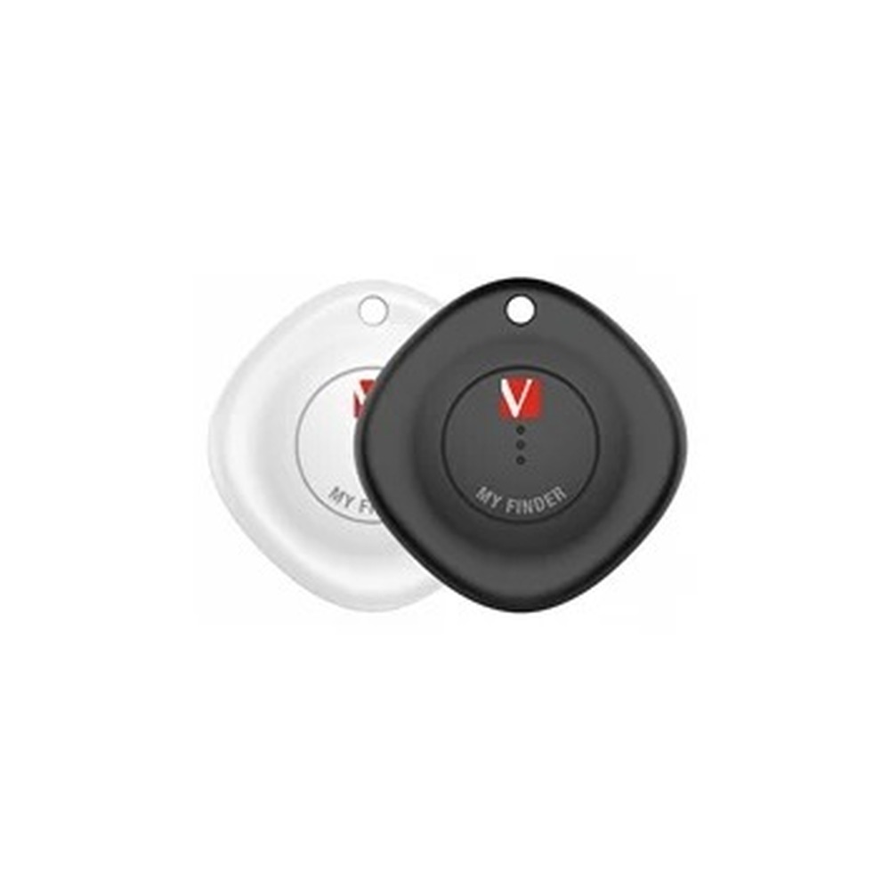 Verbatim (32131) MYF-02 My Finder Bluetooth Item Finder 2 Pack Black /White