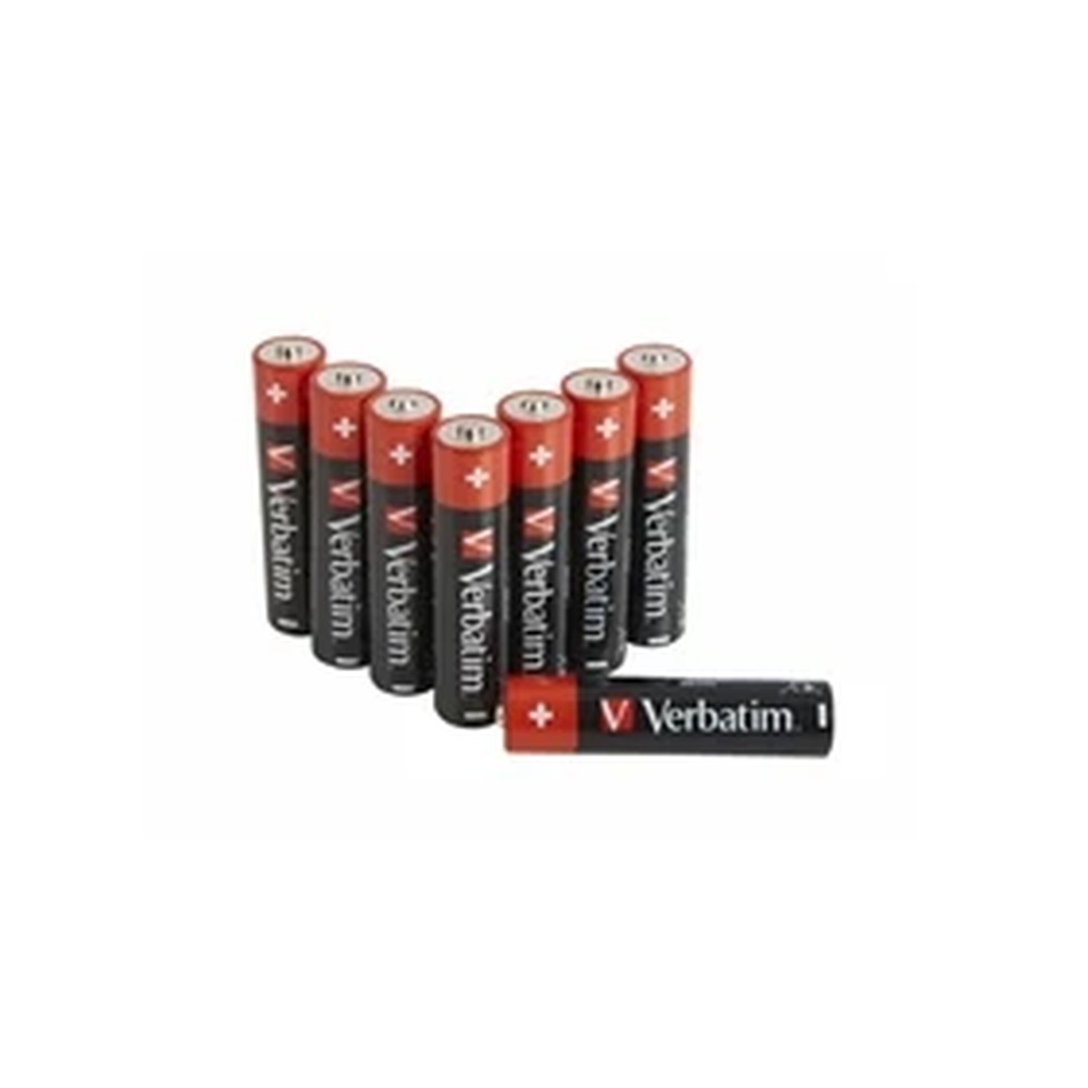 Verbatim AAA Battery Alkaline 8 Pack (Hangcard)