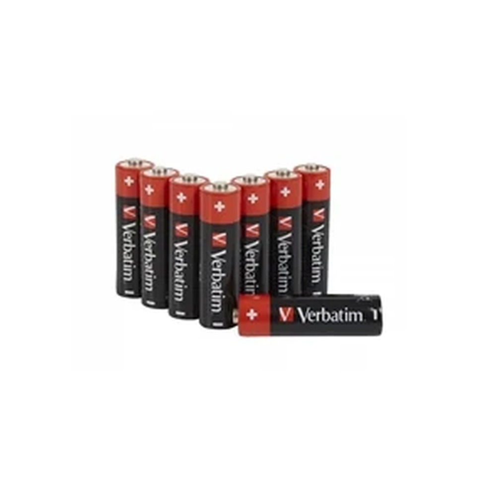 Verbatim AA Battery Alkaline 8 Pack (Hangcard)