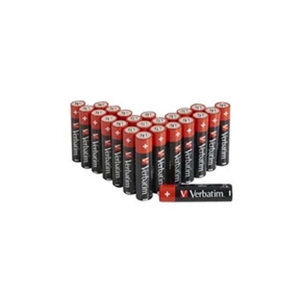 Verbatim AA Battery Alkaline 24 Pack (BOX)