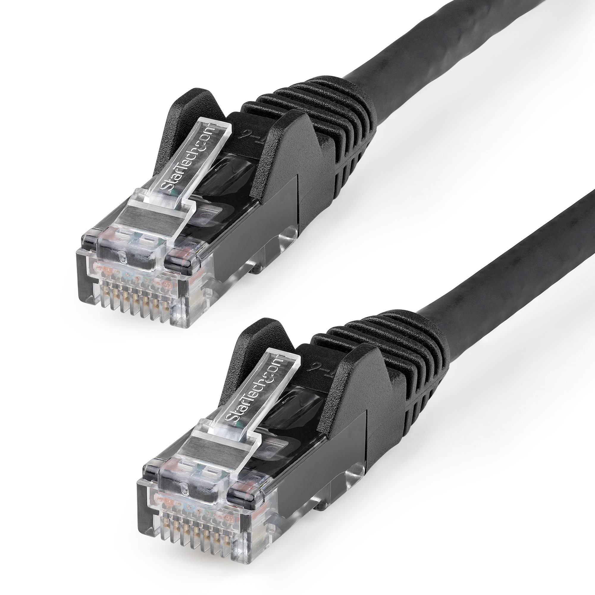 Startech 50cm LSZH CAT6 Ethernet Cable, 10 Gigabit Snagless RJ45 100W PoE Network Patch Cord with Strain Relief, CAT 6 10GbE UTP, Grey, Individually Tested/ETL, Low Smoke Zero Halogen - Category 6 - 24AWG (N6LPATCH50CMGR) - Patch cable - RJ-45 (M) to RJ-4