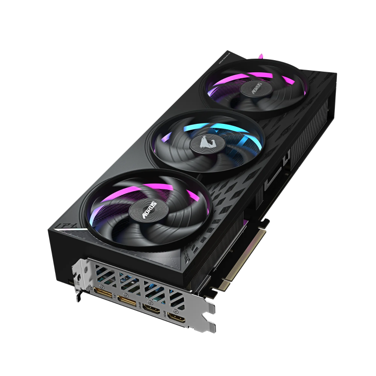 Gigabyte AMD Radeon RX 9070 XT ELITE 16GB GDDR6 Graphics Card, 4096 Streams, 2570 MHz Core Clock, Triple Fan, RGB, 2x DisplayPorts / 2x HDMI Ports