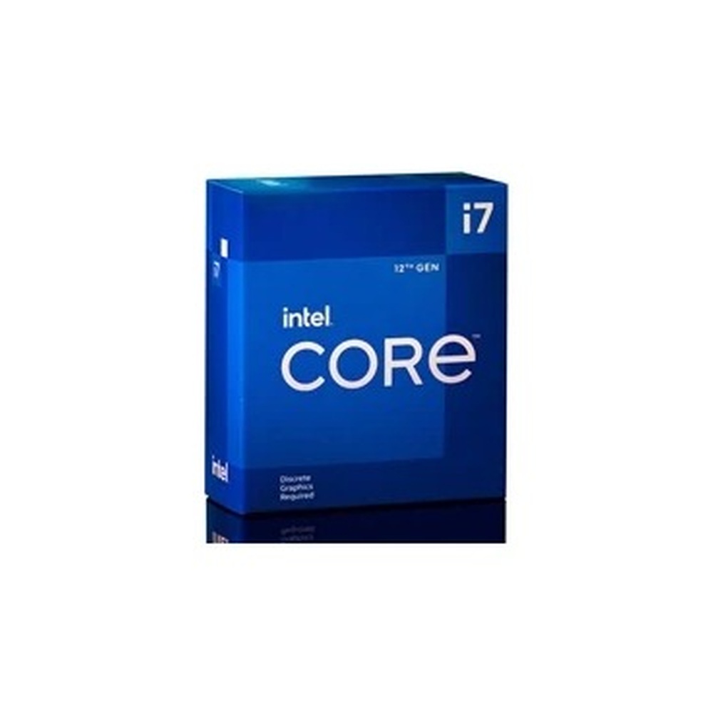Intel Core i7 12700F 12 Core Processor Processor, 20 Threads, 2.1GHz up to 4.9GHz Turbo Alder Lake Socket LGA 1700 25MB Cache, 65W, Maximum Turbo Power 180W, No Graphics
