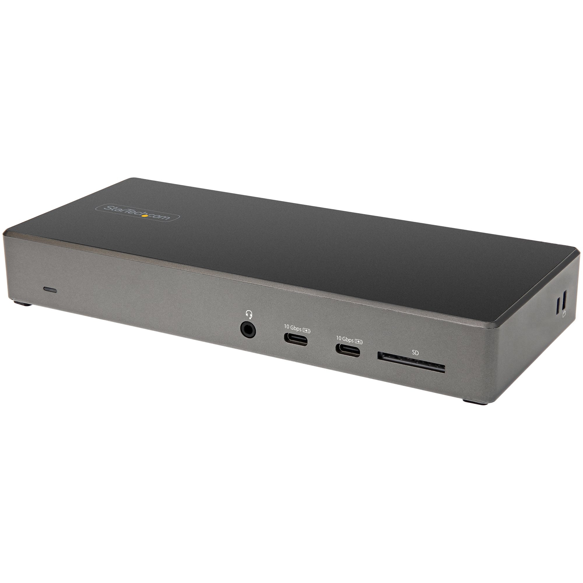 Startech USB C Dock - Triple 4K Monitor USB Type-C Docking Station - 100W Power Delivery - DP 1.4 Alt Mode & DSC, 2x DisplayPort 1.4/HDMI 2.0 - 6xUSB (2x 10Gbps) - Windows/Chrome - Docking station - USB-C - HDMI, 2 x DP - 1GbE - 100 Watt - United Kingdom,