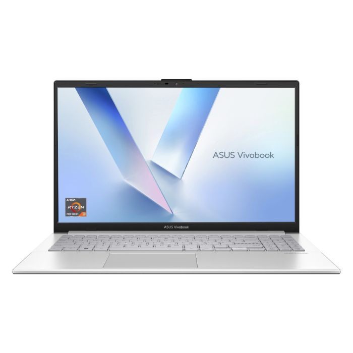 ASUS Vivobook Go 15 Laptop, 15.6 Inch Full HD Screen, AMD Ryzen 5 7520U Processor, 8GB RAM, 512GB SSD, Windows 11 Home, Silver