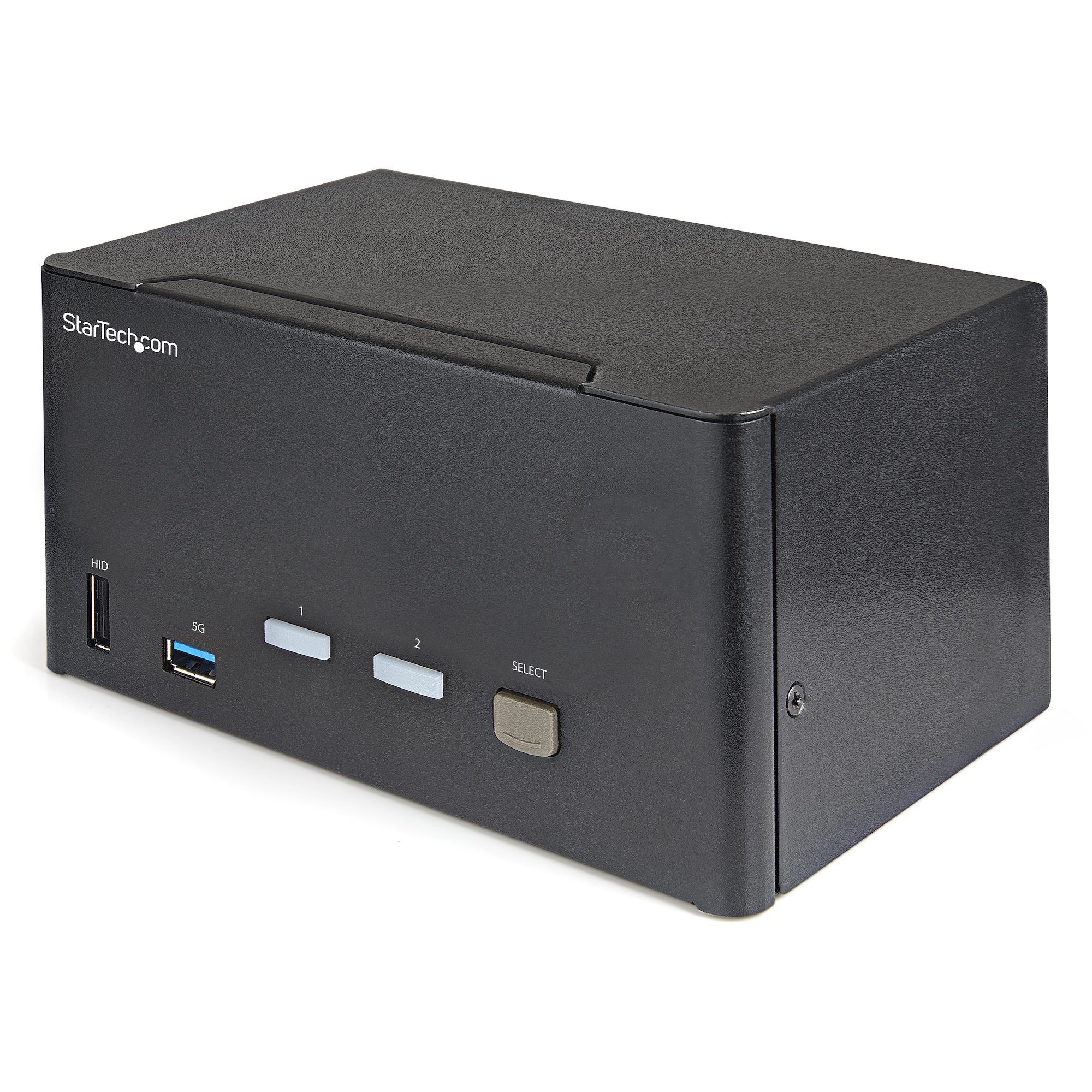 Startech 2 Port Triple Monitor DisplayPort KVM Switch, 4K 60Hz UHD HDR, Desktop 4K DP 1.2 KVM with 2 Port USB 3.0 Hub (5Gbps) & 4x USB 2.0 HID Ports, Audio, Hotkey Switching, TAA - Keyboard/Video/Mouse Switch - KVM / audio switch - 2 x KVM / audio - deskt