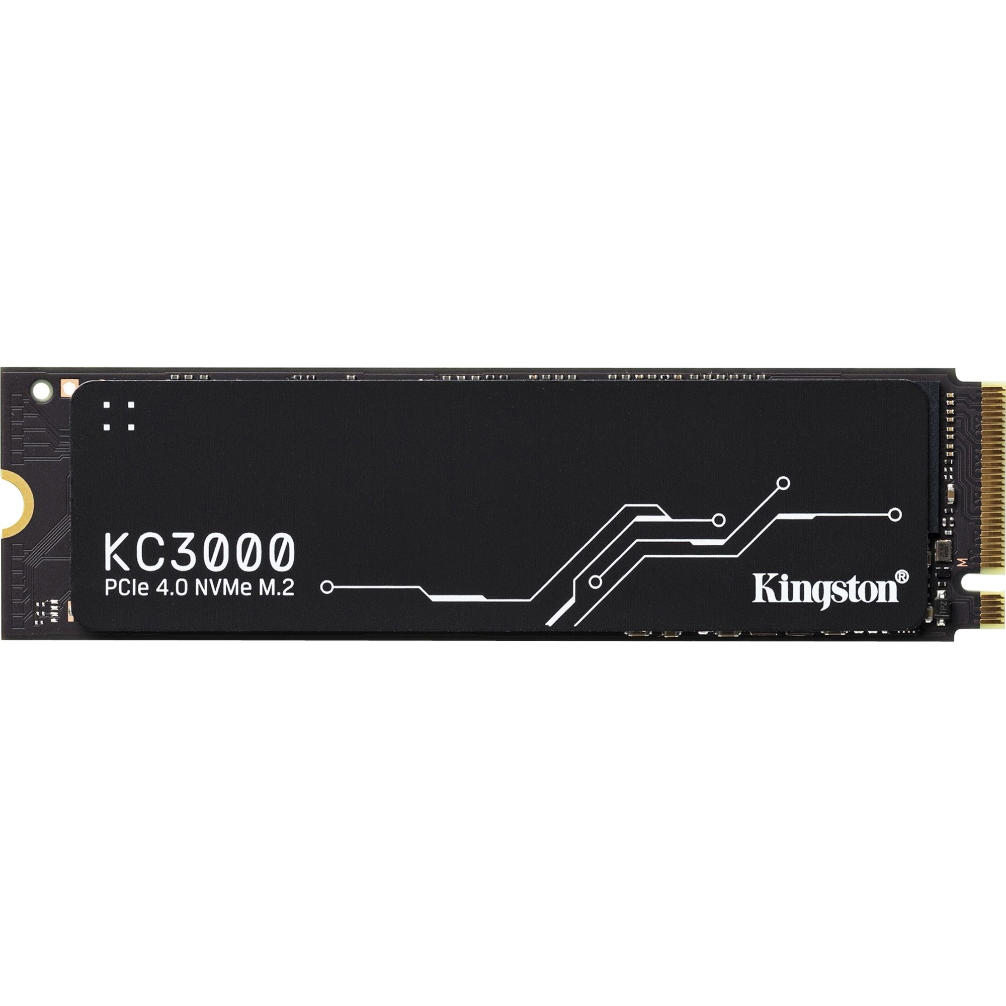 Kingston KC3000 (SKC3000D/2048G) 2TB NVME M.2 Interface, PCIe 4.0, 2280 SSD, Read 7000MB/s, Write 7000MB/s, 5 Year Warranty