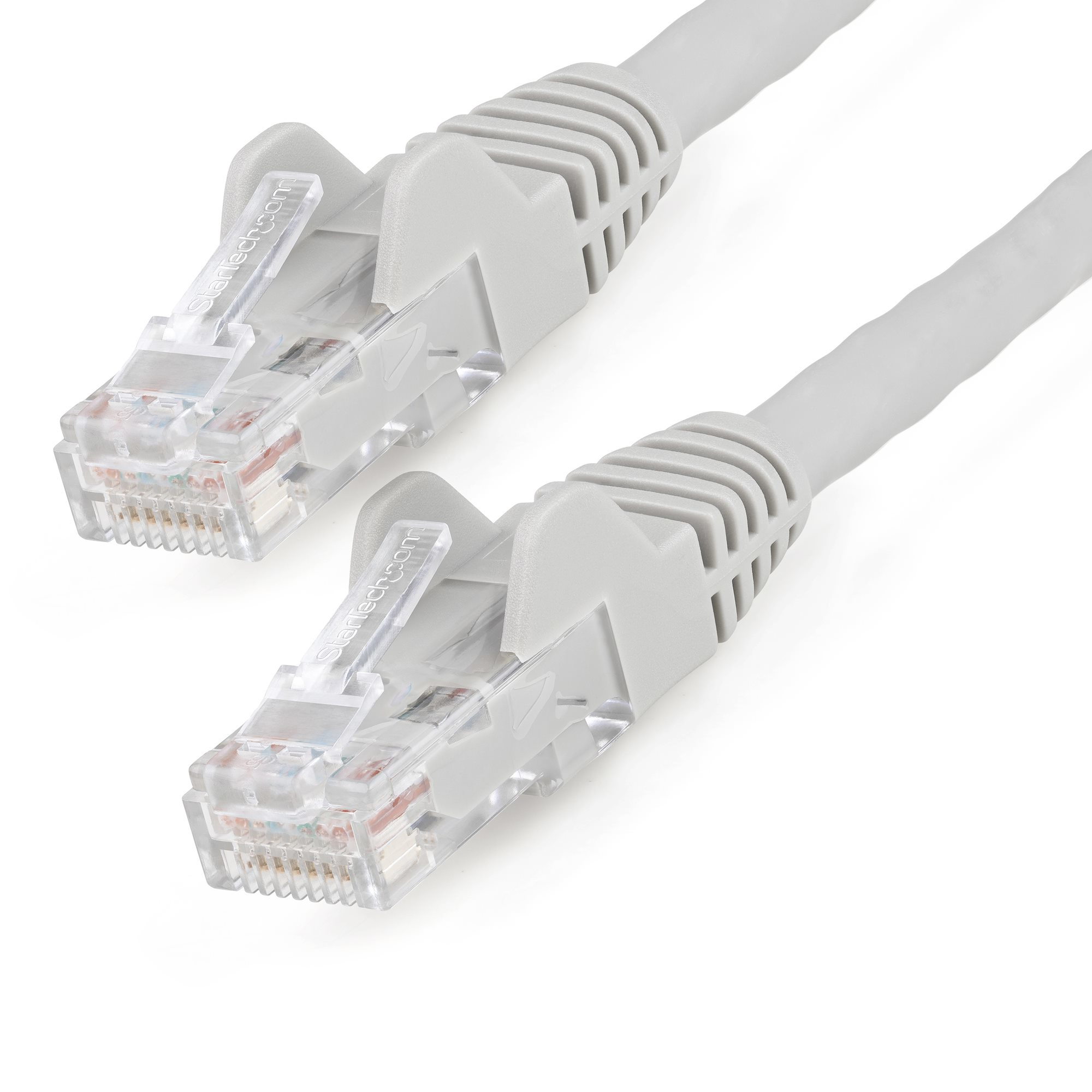 Startech 7m LSZH CAT6 Ethernet Cable, 10 Gigabit Snagless RJ45 100W PoE Network Patch Cord with Strain Relief, CAT 6 10GbE UTP, Grey, Individually Tested/ETL, Low Smoke Zero Halogen - Category 6 - 24AWG - Patch cable - RJ-45 (M) to RJ-45 (M) - 7 m - 6 mm