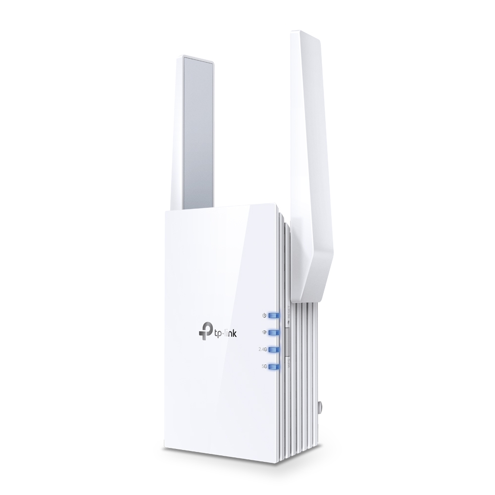 TP-Link RE705X V1 - Wi-Fi range extender - 1GbE - Wi-Fi 6 - 2.4 GHz, 5 GHz