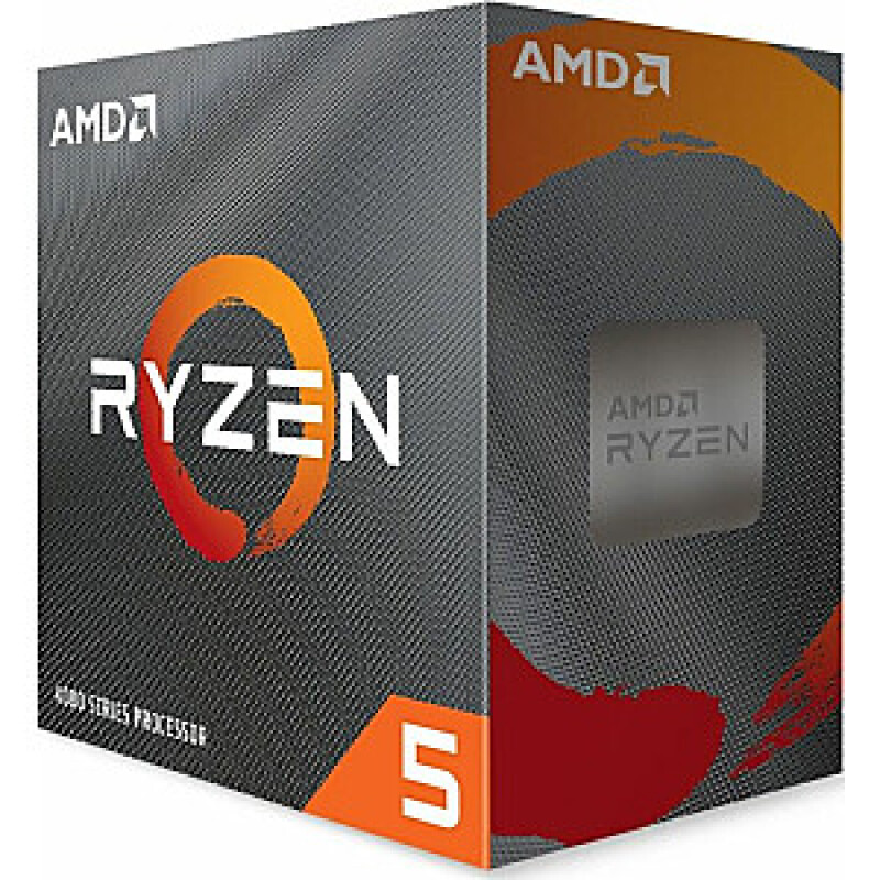 AMD Ryzen 5 4500 6 Core AM4 Processor, 12 Threads, 3.6GHz up to 4.1GHz Boost, 11MB Cache, 65W, with Wraith Stealth Cooler, No Graphics